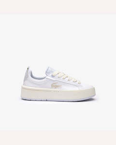 Lacoste Carnaby Platform - White/Turquoise