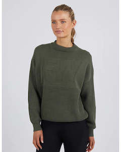 Clothing: Foxwood Leisurefit Knit- Khaki