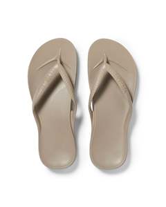 Archies Arch Support Jandals - Taupe