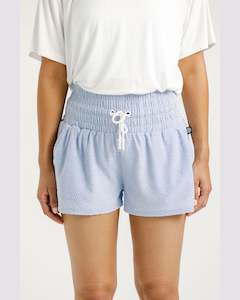 Rose Road Blake Shorts - Sapphire Sky