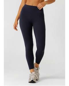 Lorna Jane Amy No Ride Phone Pocket 7/8 Leggings - Midnight Blue