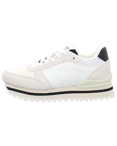 Woden Ronja Plateau Sneaker - Whisper White