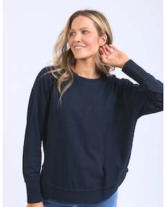 Foxwood Farrah Long Sleeve - Navy