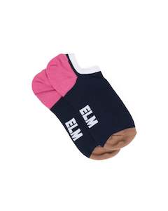 Elm No Show Socks 2 pk - Nicola