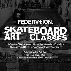 Clothing wholesaling: Skateboard Art Class