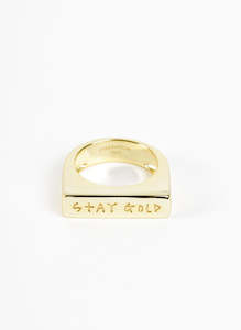 Stay Gold Ring