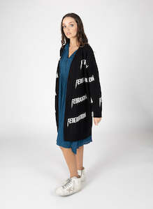 Long Line Repetition Cardi