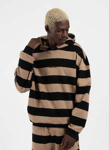 Clothing wholesaling: Stripe Game Hood - Tiny