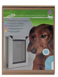 Pet Corp Aluminium Wood Fit Dog Door D9S-S