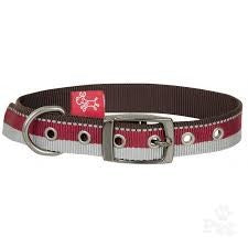 Pet: Yours Droolly Dog Collar Tri Red