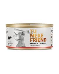 Tu Meke Feast Cat Food Gourmet Beef 85g