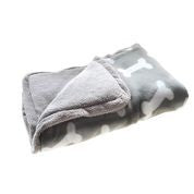 Pet: Its Bed Time Bones Plush Blanket