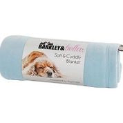 Barkley & Bella Fleece Pet Blanket Blue