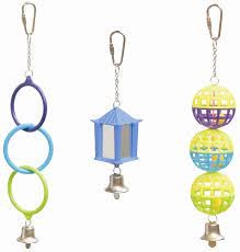 Kazoo Mirror, Balls & Rings Bird Toy