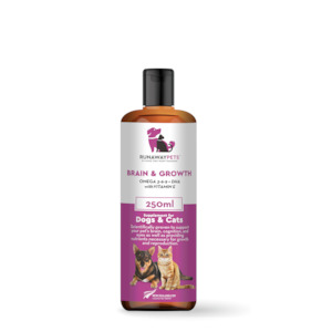 Pet: Runaway Pets Brain & Growth Health Supplement 250ml