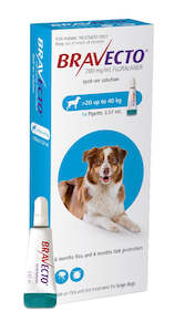 Bravecto Flea & Tick Spot On Dogs 1pk