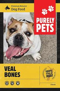 Pet: Purely Pets Veal bones 3kg