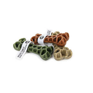 Pet: Veggie Honeycomb Bone Dog Treat Medium