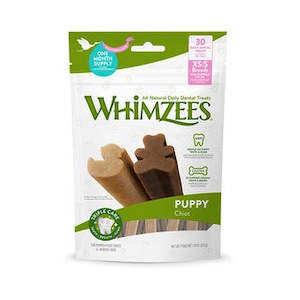 Whimzees Puppy XS/S Breed Value Bag Dog Treats 224g