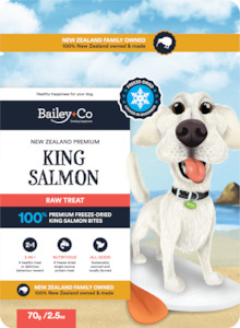 Bailey & Co Freeze Dried Salmon Bites Dog Treats 70g