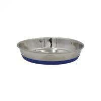 Cattitude Stainless Steel Kitty Oval Saucer Bowl