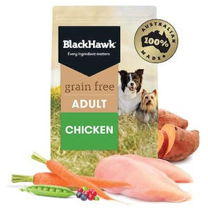 Pet: BlackHawk Grain Free Chicken Dog Food