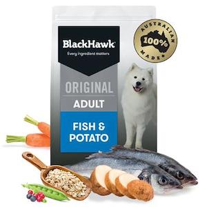 Pet: Black Hawk Original Fish & Potato Adult Dog Food