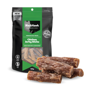 Pet: Black Hawk Chicken Sticks Dog Treats 100g