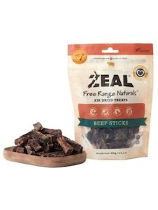 Zeal Free Range Beef Sticks 125g