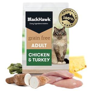 Black Hawk Grain Free Chicken & Turkey Cat Food