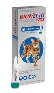 Pet: Bravecto Spot On PLUS Cats 1pk