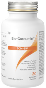 Health supplement: Bio-Curcumin 400mg BCM95 30VC