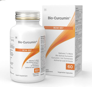 Health supplement: Bio-Curcumin 400mg BCM95 60VC