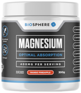 Biosphere Magnesium powder 300g Mango Pineapple