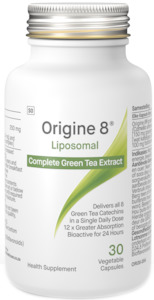 Health supplement: Origine8 Liposomal Complete Green Tea Extract