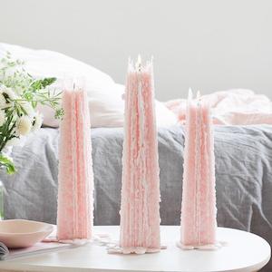 Living Light Icicle Candle - Peony Rose