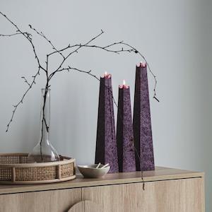 Living Light Icicle Candle - Wild Plum