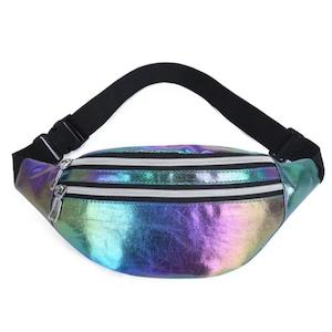 Clothing: Multi-colour Bum Bag