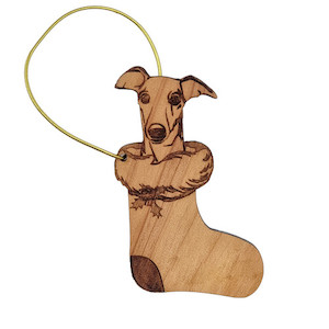 Pet: Tree Decoration Whippet Fetch Gear