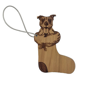 Tree Decoration - Staffy Fetch Gear