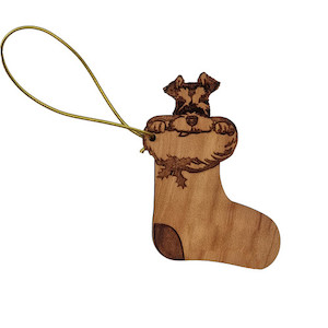 Pet: Tree Decoration - Schnauzer Fetch Gear