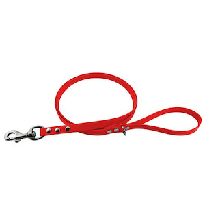 Red Clip Lead - Biothane Fetch Gear