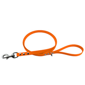 Orange Clip Lead - Biothane Fetch Gear