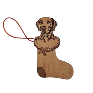 Pet: Tree Decoration - Lab Fetch Gear