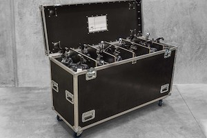 1600 Tall Case With LX Profile Divider Kit