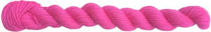 Sock yarn Mini Skein - Hot Pink