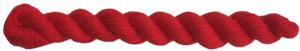 Sock yarn Mini Skein - Scarlet Red