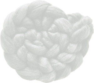 Ash - Fine Merino and Silk Sliver