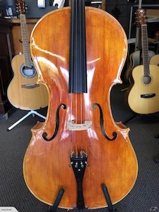 4/4 size Handmade Solid Top Cello Package BIG SALE (setup before post) - Fiddle …