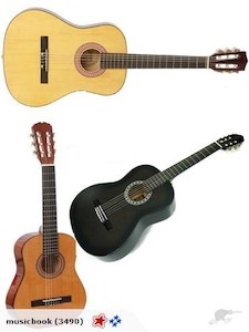 Design in Australia full size Classical Guitar - Fiddle Violin Guitar